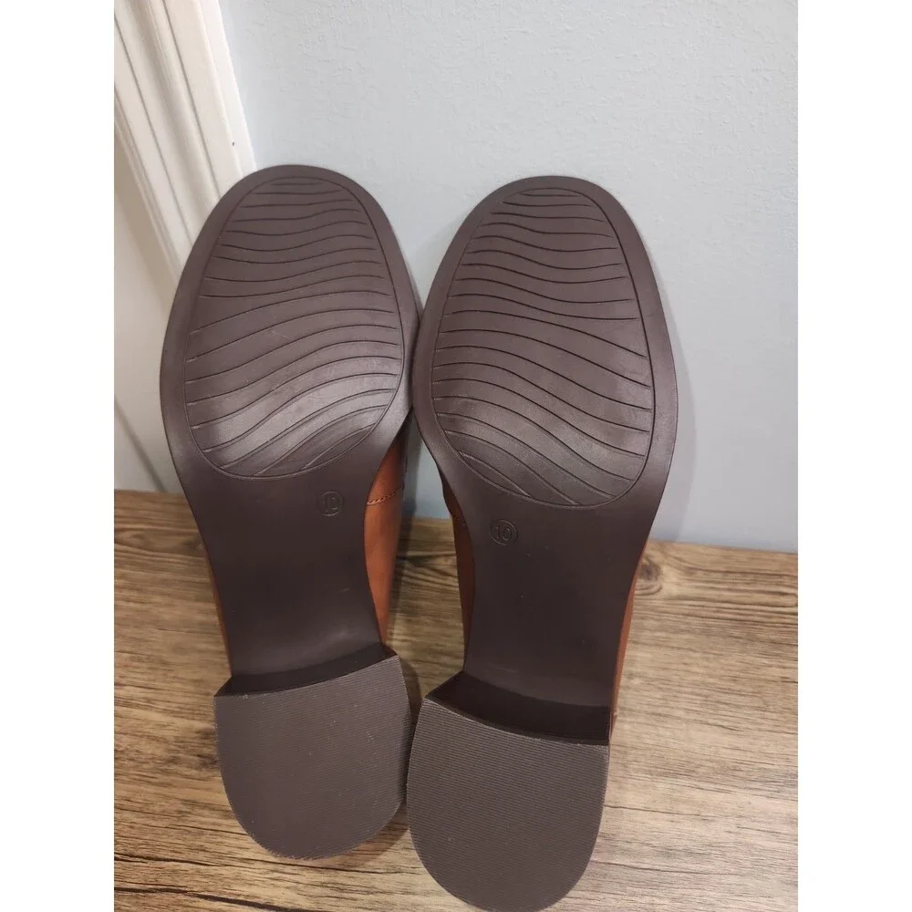Lauren Blakwell "Neil Cognac Pumps Women's Size 10 Medium - Picture 3 of 16